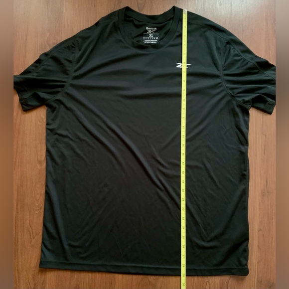 REEBOK Men’s Short Sleeve TShirt Black Size XLarge - Picture 5 of 5